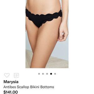 Marysia Antibes scallop bikini bottoms